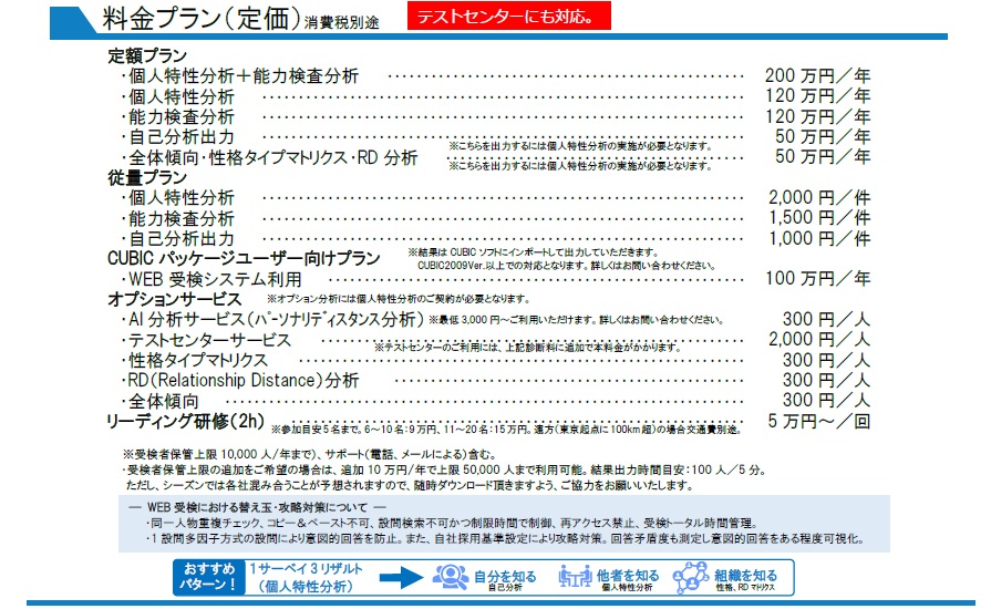 料金・プラン