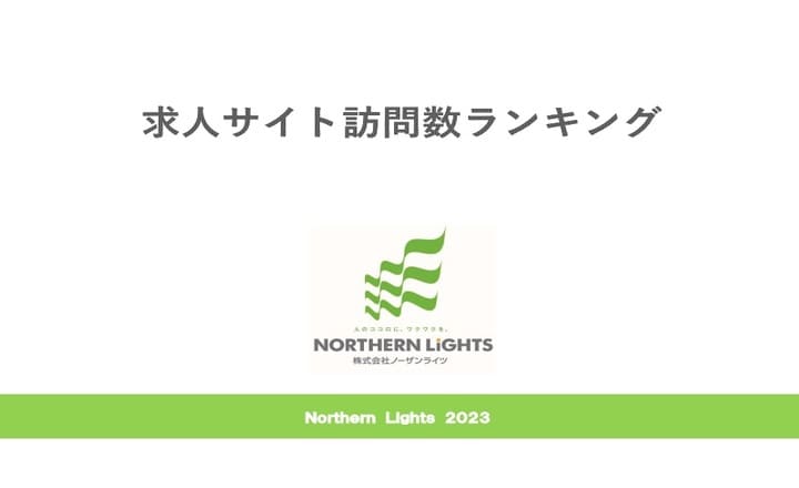 求人サイト訪問数ランキング