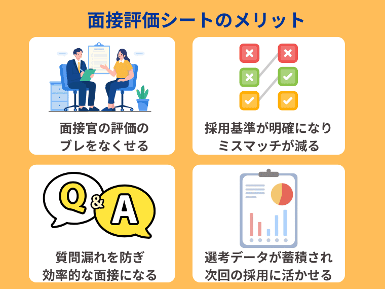 なぜ客観的な面接評価が必要なのか?評価シート導入のメリット