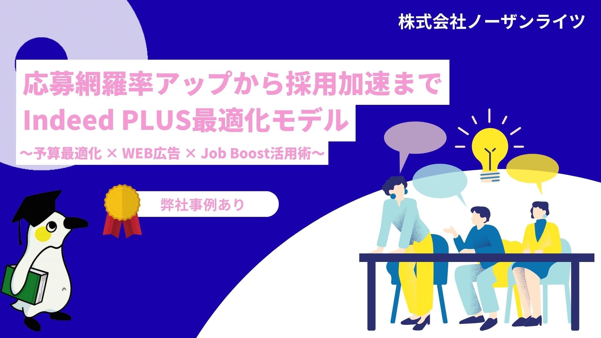 応募網羅率アップから採用加速まで Indeed PLUS最適化モデル