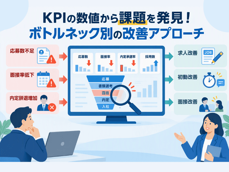 KPIの数値から課題を発見！ボトルネック別の具体的な改善アプローチ